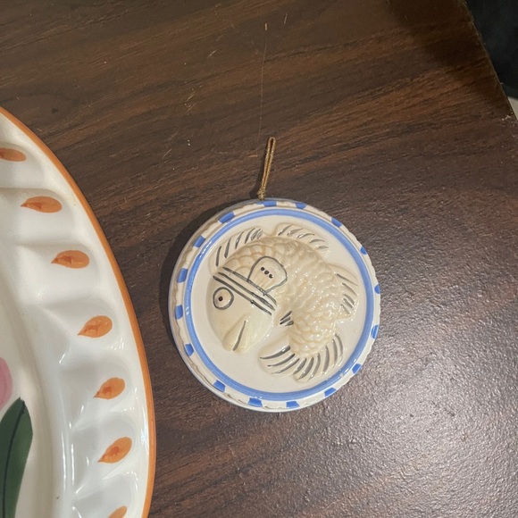 Vintage Bassano Cermanic wall hanging - Picture 4 of 5